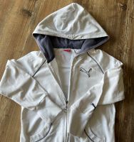 PUMA sportlivestyle Sweatjacke Kapuze Sport weiß Gr. 128 Dresden - Gompitz Vorschau