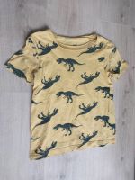 T-Shirt Dinosaurier von H&M Gr. 110/116 gelb Köln - Porz Vorschau