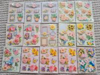 15x 3D Sticker Sets Blumen Schmetterlinge Vögel Rahmen Aufkleber Schleswig-Holstein - Kiel Vorschau