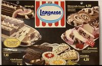 Langnese Eiskarte Eistafel 70 er Jahre Royal Nostalgie Werbung Bayern - Eitensheim Vorschau