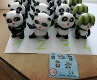 Panda Figuren aus dem Puddingei Leipzig - Paunsdorf Vorschau