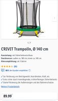 Crivit Trampolin 140cm OVP Niedersachsen - Wedemark Vorschau