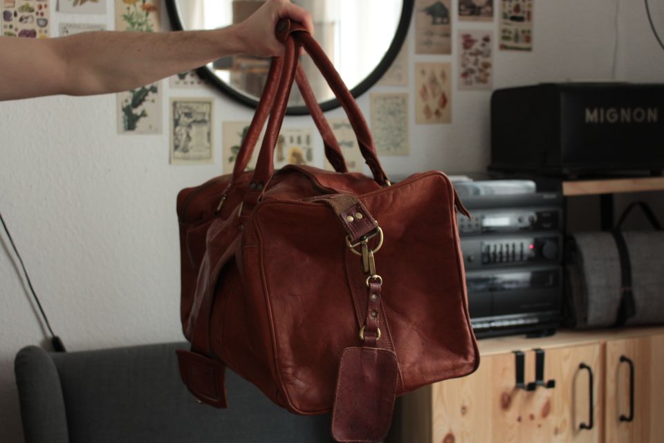 Reisetasche aus Leder von Berliner Bags in Göttingen