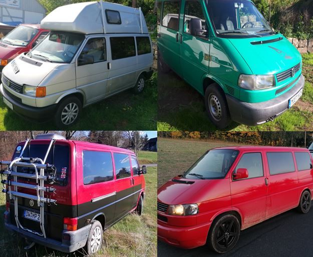 VW T4 Camper Mieten Urlaub Reise Wochenende 9 Sitzer, Transporter in Dippoldiswalde