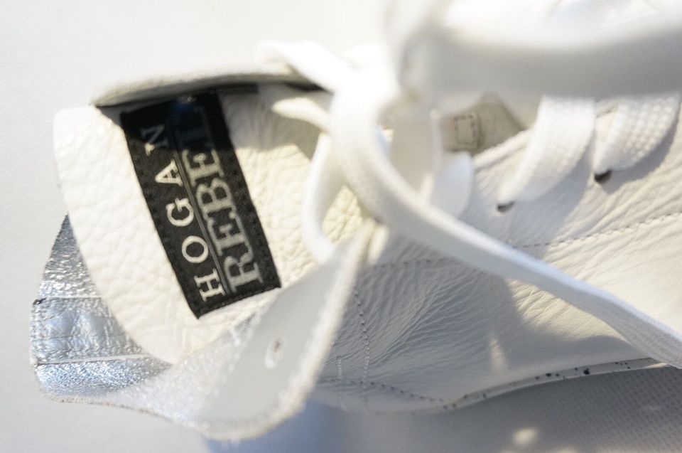 HOGAN REBEL HERREN SCHUHE SNEAKERS IN WEIß GRÖßE: 42 in Haan