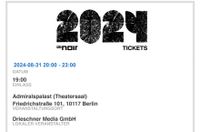 2xTickets TV Noir Show am 31.08.2024 in Berlin Berlin - Wilmersdorf Vorschau