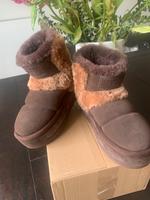 Ugg Boots Plateau Stiefel Gr.38 braun Nordrhein-Westfalen - Haltern am See Vorschau