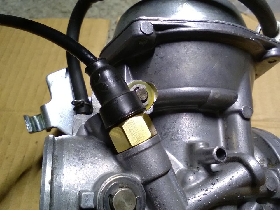 Chokeschraube in Messing Honda NX 650 in Marl