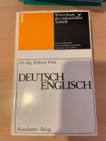 Wörterbuch der industriellen Technik deutsch englisch ernst München - Pasing-Obermenzing Vorschau