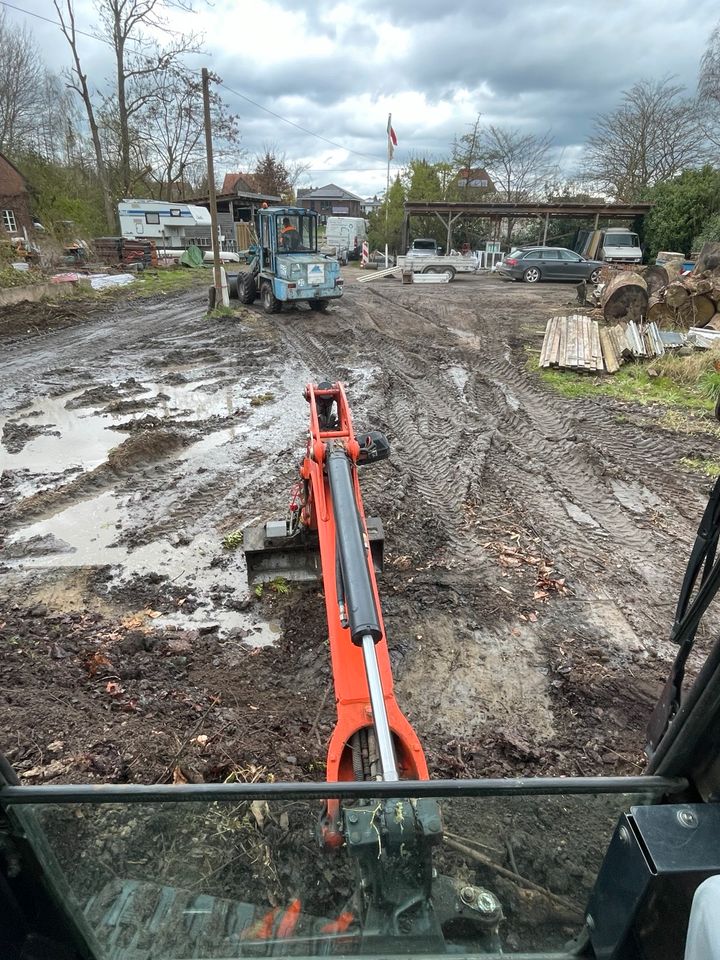 Minibagger Verleih/ Vermietung/ Erdbau in Sierksrade