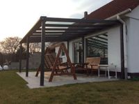 Terrassenüberdachung 8 x 2,5 aus ALU mit 10 mm VSG Glas Klar Nordrhein-Westfalen - Kempen Vorschau