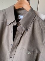 Khaki farbiges Hemd von Lacoste Herrenhemd regular fit L Nordrhein-Westfalen - Neuss Vorschau