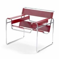 Knoll Int. Wassily Chair Spinneybeck Leder red Chrom, Neu Berlin - Charlottenburg Vorschau