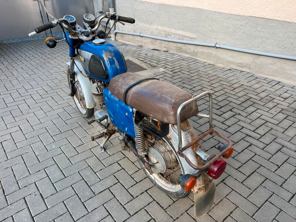 MZ TS125 Projekt zum Aufbauen Restaurieren TS 125 in Radebeul