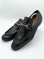 Gucci Jordaan Horsebit Leder Loafer Schuhe Mules Mokassins 44 10 München - Schwabing-Freimann Vorschau