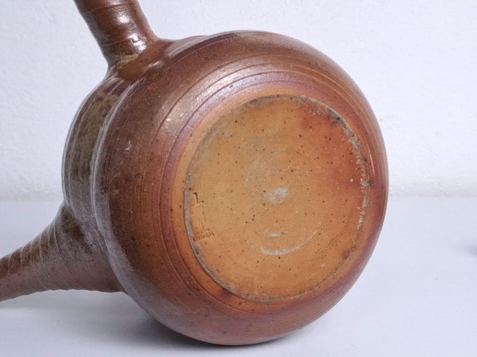 japanische Teekanne Töpferei Thunig Keramik braun in Dresden