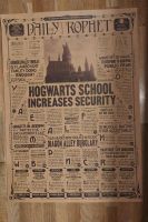 Harry Potter Zeitung Poster Hogwarts Saarland - Wadern Vorschau