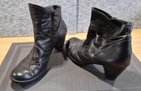 Schicke schwarze Leder-Damenstiefelette vcn Paul Green Hessen - Niddatal Vorschau
