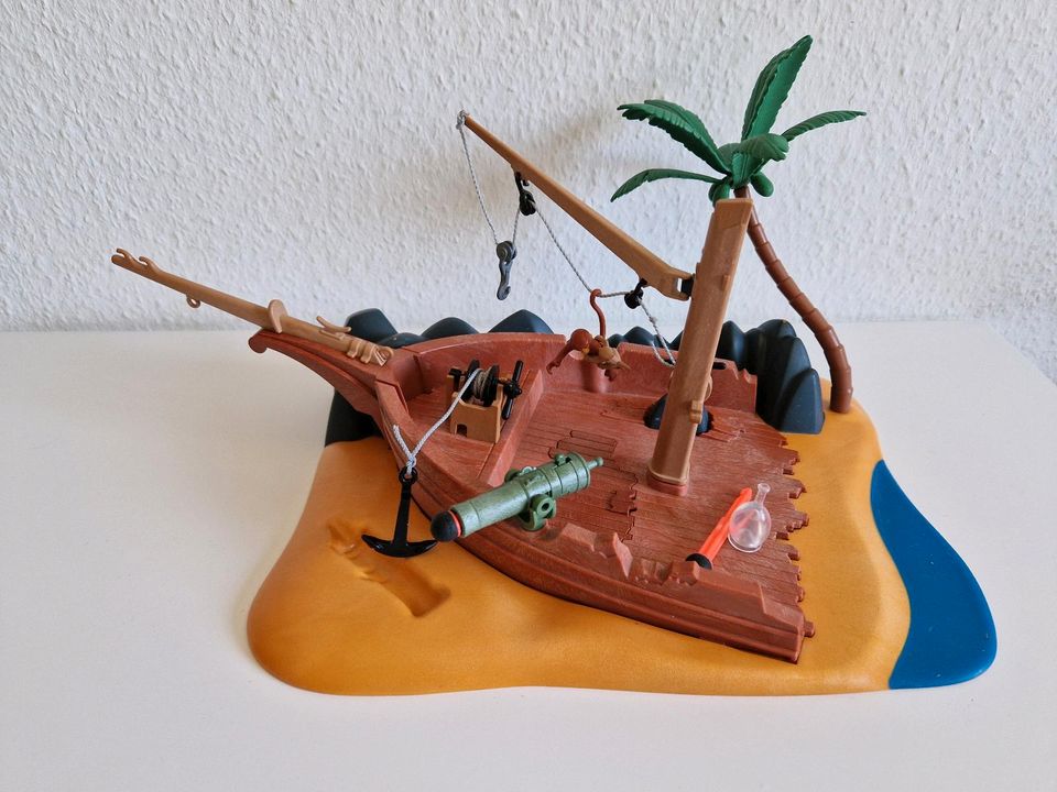 Playmobil Set 6481 Gestrandetes Schiffswrack 2016 Piraten Insel in Weyhe