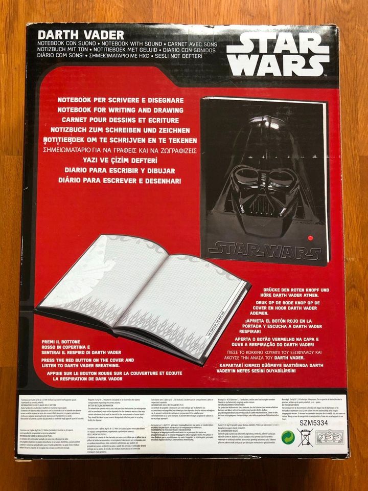 Notizbuch Star Wars Darth Vader mit Sound Neu in Potsdam