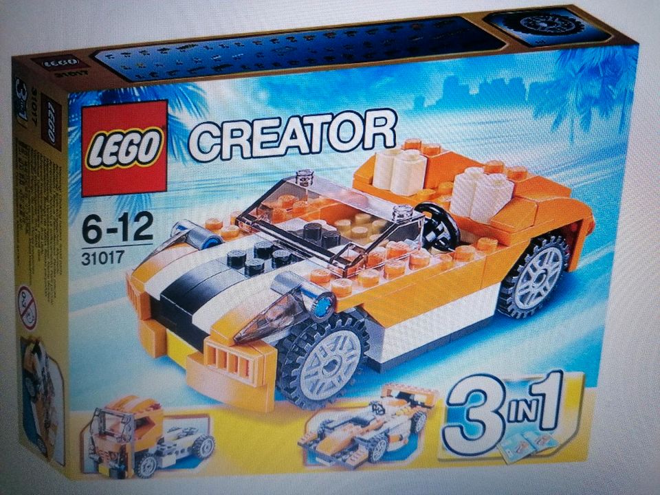 31017 Lego Ralley Cabrio vollständig (2x) in Fluorn-Winzeln