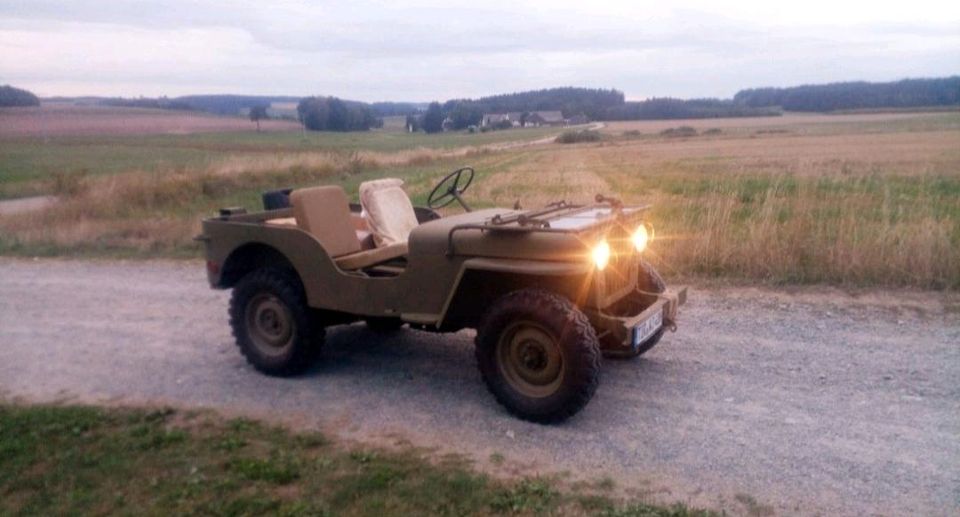 Willys Jeep CJ2A in Erbendorf