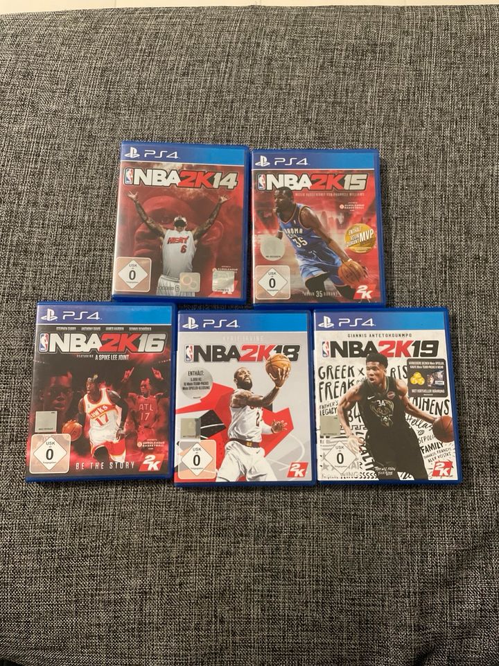 NBA 2K14 2K15 2K16 2K18 2K19 - Basketball - PlayStation PS4 PS5 in Lohne (Oldenburg)