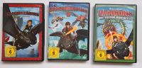 DVDs 3 St. Drachenzähmen leicht gemacht Teil 1, 2 und 1x Dragons Baden-Württemberg - Aichwald Vorschau