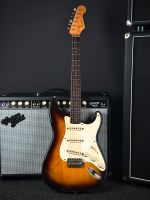 2015 Danocaster Stratocaster Brownie Sunburst Bayern - Kiefersfelden Vorschau