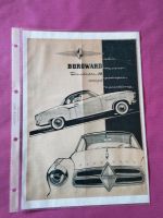 Borgward, Lloyd, BMW Werbeanzeigen 1957/58 Niedersachsen - Hanstedt Vorschau