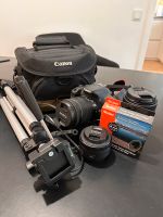Canon EOS 700D mit 3 Objektiven und Zubehör München - Bogenhausen Vorschau