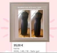 Sexy Abendkleid Größe 46/23•schwarz• oben v+hi transparent Niedersachsen - Wildeshausen Vorschau