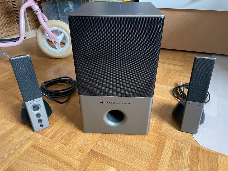 Altec Lansing VS4121 Musikanlage, Aktivboxen 2.1 Soundsystem in München -  Schwabing-Freimann | Lautsprecher & Kopfhörer gebraucht kaufen | eBay  Kleinanzeigen ist jetzt Kleinanzeigen