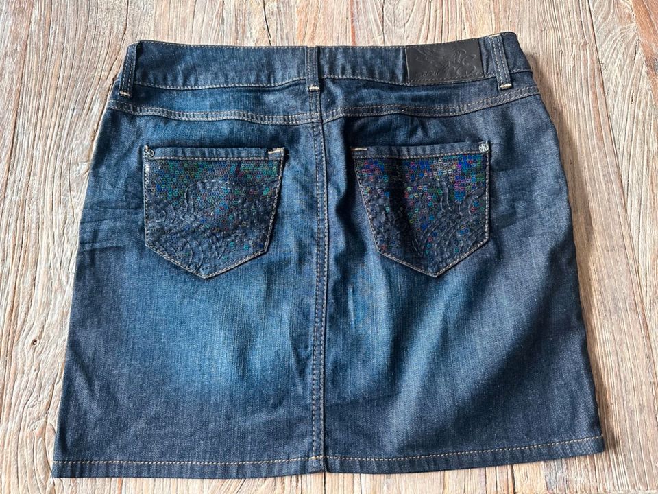 Esprit Jeans Mini Rock Denim Dunkelblau Gr. 30 (M) - Neuwertig in Hamburg