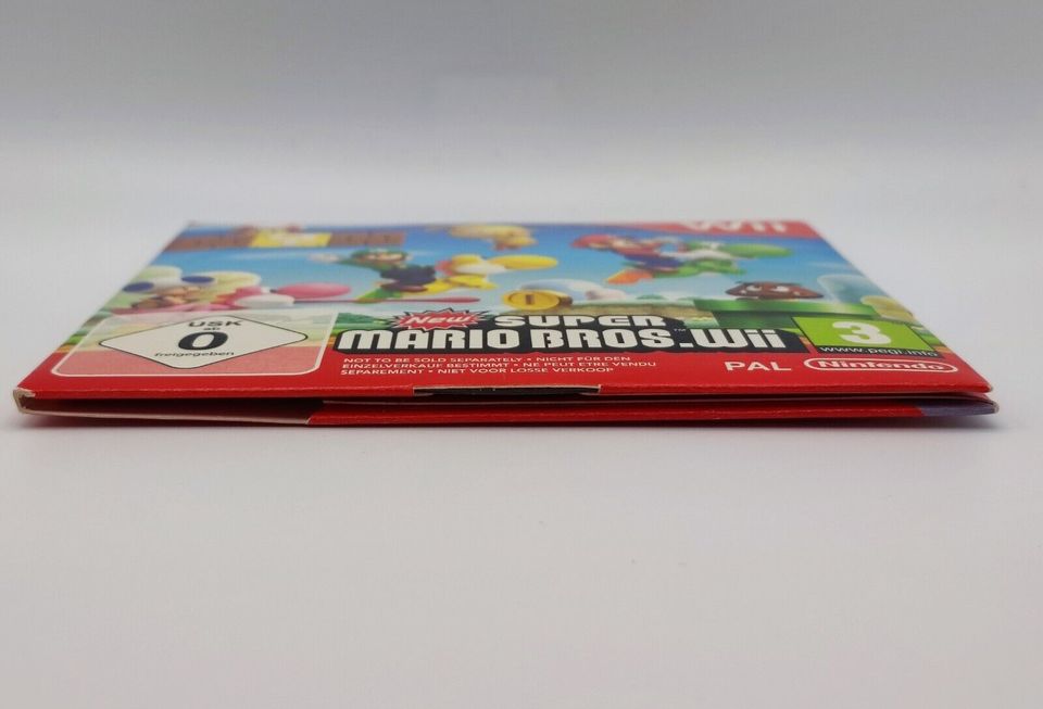 New Super Mario Bros. Wii | Nintendo Wii | Pappschuber | Sealed in Salzgitter