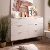 ⭐ NEU - Kommode Sideboard Schrank Highboard Anrichte Weiss 227-Fr Frankfurt am Main - Innenstadt Vorschau