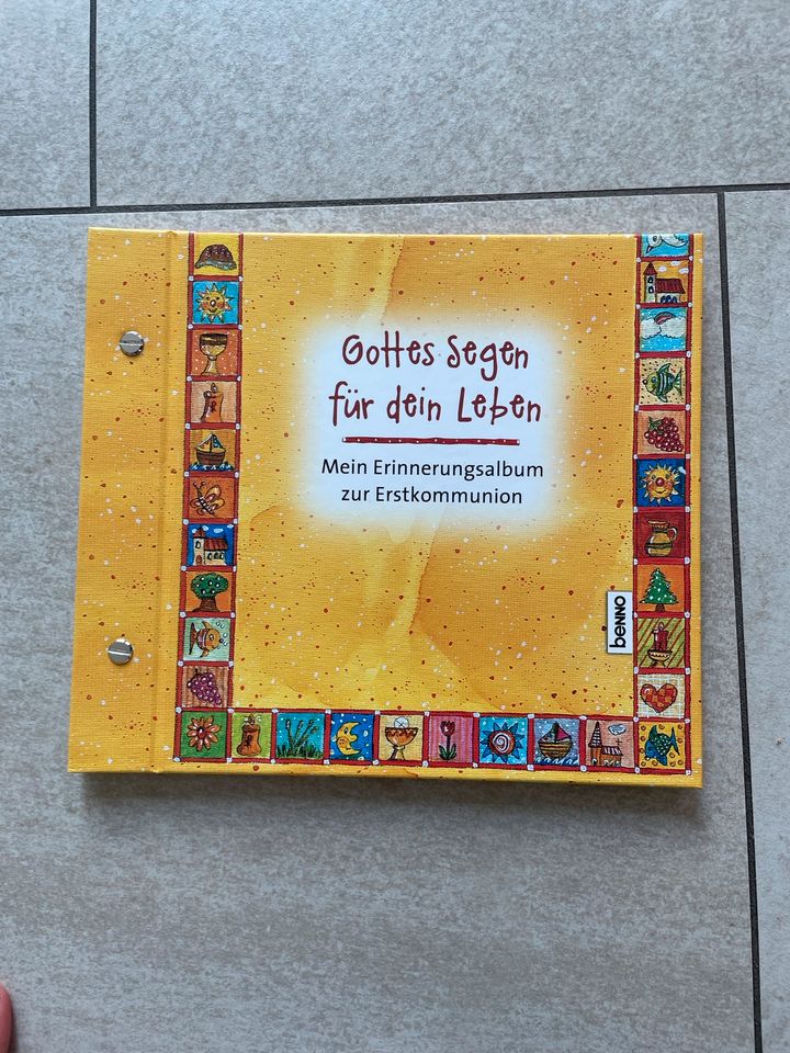 Buch Erstkommunion Erinnerungsbuch neu in Dettelbach