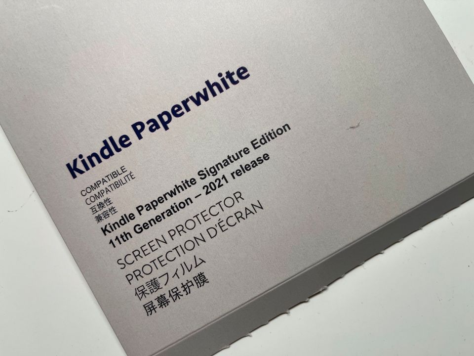 Kindel Paperwhite Signature Edition 11th Generation Displayschutz in Heidesheim