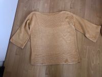 F Pullover Handarbeit BW-Garn U-Boot Ausschnitt camel vintage 40 Bayern - Augsburg Vorschau