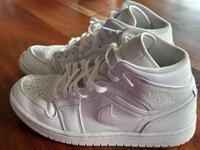 Jordan 1  mid weiß Gr. 41 Nordrhein-Westfalen - Tecklenburg Vorschau