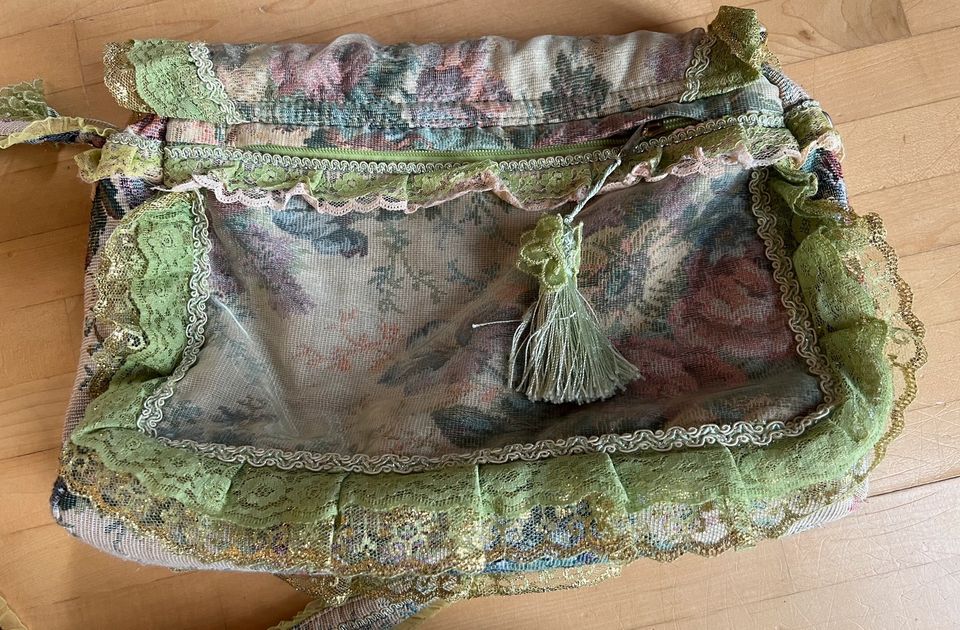 Tasche Deko handgefertigt, shabby Chic, vintage in Villingen-Schwenningen