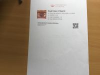 1 Ticket  ZUGANG ZUM KÖNIGSPALAST.         MADRID Baden-Württemberg - Backnang Vorschau