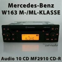 Original Mercedes Audio 10 CD MF2910 CD-R W163 M ML Klasse RDS Nordrhein-Westfalen - Gütersloh Vorschau