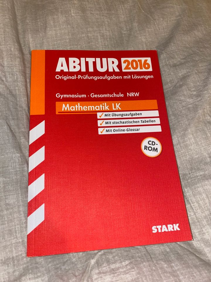 Mathe LK Abitur 2016 NRW in Düsseldorf