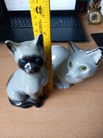 2 Porzellan Figur Katzen 1 Made in Brasil Wuppertal - Oberbarmen Vorschau