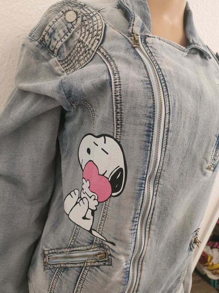 Snoopy Jeansjacke Größe 42 in Nettetal