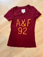 Abercrombie & Fitch T-Shirt shirt Top A&F 92 USA rot orange Nordrhein-Westfalen - Hückeswagen Vorschau