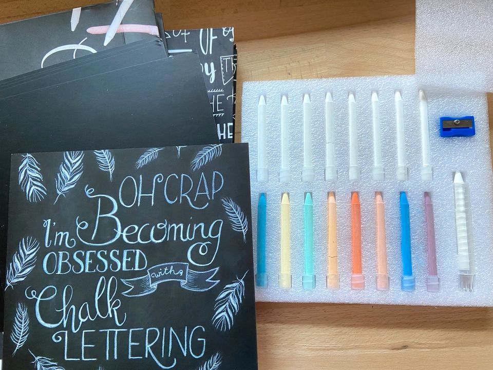 Chalk Lettering Set (Handlettering mit Kreide) - NEU in Mettingen