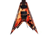 2007 Dean Dime Razorback 25.5 Flying-V Explosion Floyd Rose Korea Hessen - Linsengericht Vorschau