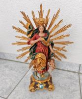 Madonna mit Strahlenkranz Holzfigur 42cm vergoldet handgeschnitzt Baden-Württemberg - Karlsruhe Vorschau